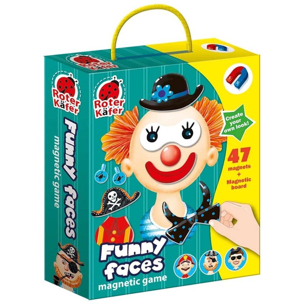 Funny faces magnetic game