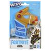 Nerf Fortnite Micro Y0nd3r Mini Dart-Firing Blaster - Fortnite Y0nd3r Outfit Design - Includes 2 Nerf Elite Darts and Removable Crown view 3