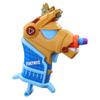 Nerf Fortnite Micro Y0nd3r Mini Dart-Firing Blaster - Fortnite Y0nd3r Outfit Design - Includes 2 Nerf Elite Darts and Removable Crown view 4