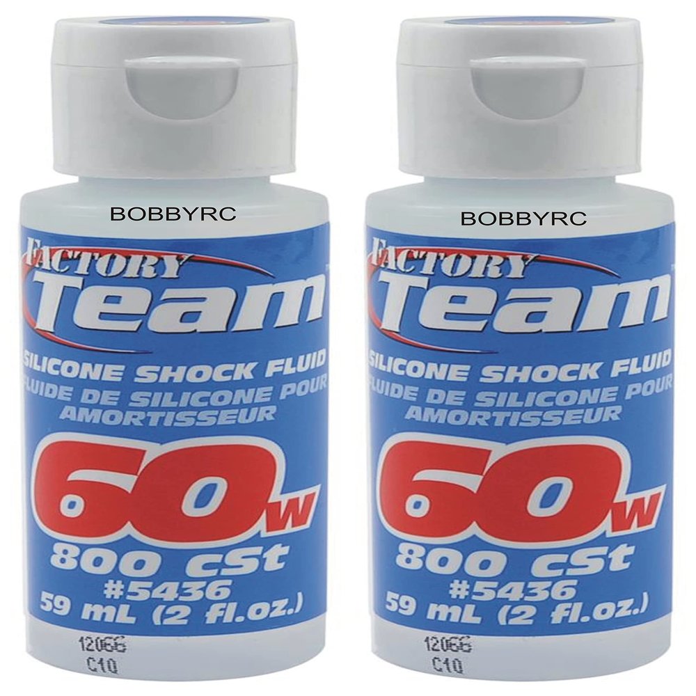 2 Pack Associated Silicone Shock Fluid Oil 60wt 60 Weight 5436 LOSI ARRMA HPI Includes CHICAGOLAND RC Coupon