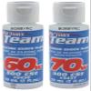 Combo 2 Bottles TEAM Associated 70wt 70 + 60WT 60 Weight Shock Oil Fluid LOSI ARRMA HPI AXIAL Includes CHICAGOLAND RC Coupon view 1