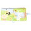 DEMDACO Friends in The Garden Mossy Green 8 x 8 Plush Children's Soft Book Toy view 4