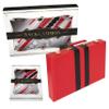 Premium Backgammon 18 Inches Large Red - Backgammon Sets for Adults and Kids - Leatherette Back Gammon Board Game Set - Travel Backgammon Set Board Encased with Accessories view 2