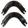 Tracer Racers Speedway Dual Track Corner Add On Track Module for Blue Tracer Racers R/C and Other 1.64 Scale Non-Slot Track Sets view 1