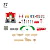 BRIO Central Station Set - Interactive Wooden Train Track Set | Kid-Engaging Design | Safety Certified | FSC-Certified Wood view 2