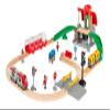 BRIO Central Station Set - Interactive Wooden Train Track Set | Kid-Engaging Design | Safety Certified | FSC-Certified Wood view 3