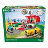 BRIO Central Station Set - Interactive Wooden Train Track Set | Kid-Engaging Design | Safety Certified | FSC-Certified Wood view 4