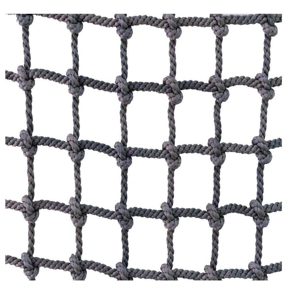 Climbing Rope Ladder Safety Net Fitness Swing Ladder Netting Truck Deck Cargo Nets Endurance Child Playground Climbing Netting Nets Rope Dia 14mm (Color : 14mm, Size : 2X3m/6.6X9.8ft)