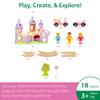 BRIO World Disney Princess Castle Set - 18-Piece FSC-Certified Wood Train Set and Accessories - Includes Moveable Classic Disney Princess Figurines, Castle, Tracks & More - Kids Ages 3 & Up view 3