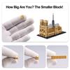 LUKHANG Big Architecture Model Kits Notre Dame Micro Blocks 7380 Pieces Paris Building Kit | Impressive Detail |Challenging Build | Lower Price Sturdy Structure|Gift for Adults 14+ view 4