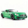 BDTCTK 1/24 AMG GTR Toy Cars Model Car, Zinc Alloy Pull Back Toy car with Sound and Light for Kids Boy Girl Gift (Green) view 1