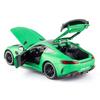 BDTCTK 1/24 AMG GTR Toy Cars Model Car, Zinc Alloy Pull Back Toy car with Sound and Light for Kids Boy Girl Gift (Green) view 3