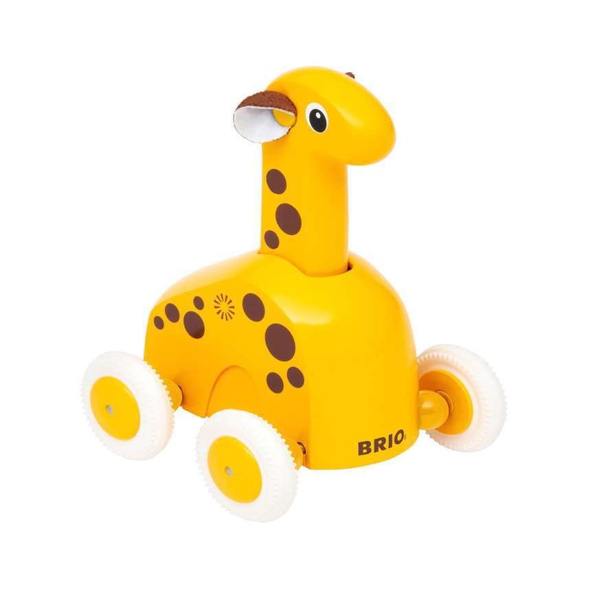 BRIO 30229 Push & Go Giraffe | The Perfect Playmate for Your Toddler