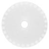 50Pcs Worm Gears, Bettomshin 15x2x4mm/0.59x0.08x0.16"(ODxIDxT) C282A 0.5Modulus Plastic Gear, White High Rotating Speed Wide Uses for Pulley Belt Shaft Robot RC Motor Worm Crown Hand DIY Car Kit view 3
