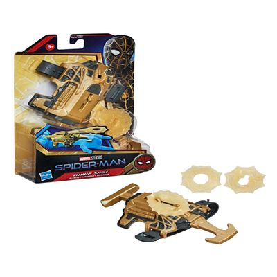 Marvel Spider-Man Thwip Shot Blaster Role Play Toy, Includes 3 Stretchy Web Projectiles, for Kids Ages 5 and Up