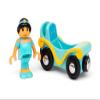 BRIO - 33359 Disney Princess Jasmine & Wagon | 2 Piece Toy Train for Kids Ages 3 and Up Multicolor view 3