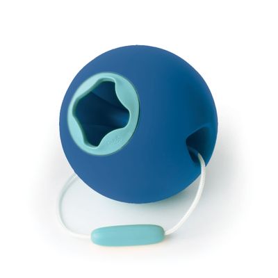 Ballo Beach Bucket for Kids - No Spill Sand and Water Toy - Perfect for Beach, Pool, and Backyard Fun - Durable, Lightweight and Easy to Carry - Great for Summer Water Toys and Camping - Ocean Color