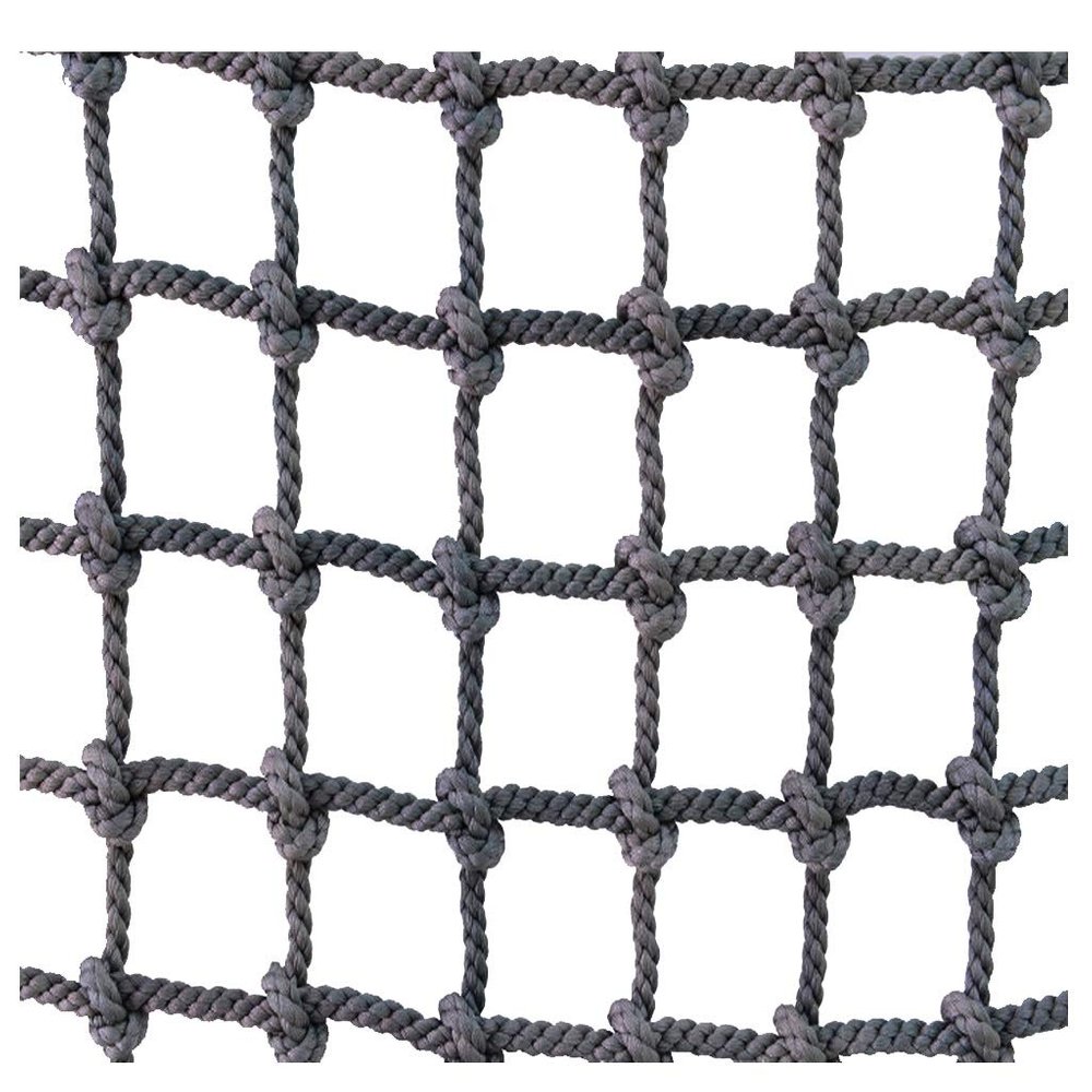 Climbing Rope Ladder Safety Net Fitness Swing Ladder Netting Truck Deck Cargo Nets Endurance Child Playground Climbing Netting Nets Rope Dia 14mm (Color : 14mm, Size : 1X2m/3.3X6.6ft)