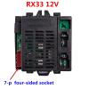 weelye RX33 12V 2.4G Bluetooth Receiver Controller Control Box Accessories for Children Electric Ride On Car Replacement Parts view 2
