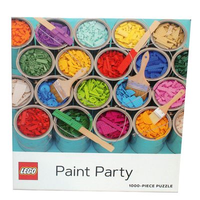 1000pc Puzzle Paint Party
