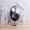 ANNOVA Metallic World Globe Black  Educational/Geographic/Modern Desktop Decoration - Stainless Steel Arc and Base/Earth World - Metallic Black - for School, Home, and Office (10-Inch) view 4