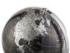ANNOVA Metallic World Globe Black  Educational/Geographic/Modern Desktop Decoration - Stainless Steel Arc and Base/Earth World - Metallic Black - for School, Home, and Office (8-Inch) view 3