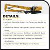 Diecast Masters 1:50 Caterpillar 352 Ultra High Demolition Hydraulic Excavator - Diecast Masters 85663 High Line Series view 4