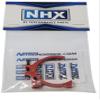 NHX RC Aluminum Cooling Fan Mount Set Red for 42mm 1/8 Motor view 2