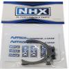 NHX RC Aluminum Cooling Fan Mount Set Titanium for 42mm 1/8 Motor view 4