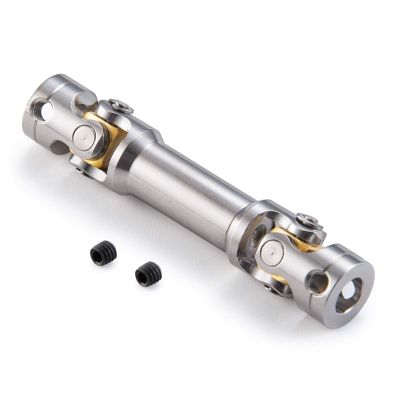 Que-T 1Pcs Metal Drive Shaft for 1/14 Tamiya Tractor Climbing Trailer RC Car Upgrade Spare Accessories (47mm-57mm)