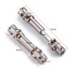 Que-T 1Pcs Metal Drive Shaft for 1/14 Tamiya Tractor Climbing Trailer RC Car Upgrade Spare Accessories (47mm-57mm) view 2