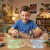 Gemini&Genius Dinosaur World Toys Triceratops Action Figure Realistic Dinos Figurine Storytelling, Birthday Cake Topper, Role Play, Collection for Kid 3-12 Years Old view 2