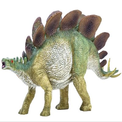 Gemini&Genius Stegosaurus Dinosaur Toy Figure for Kids, Dinosaurs Action Figurine Dino Collection Dinosaur Model Toys for Boys and Girls 4-12 Years OldGreen