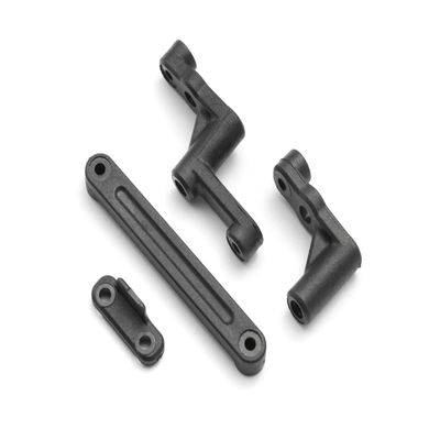 BlackZon 540017 Steering Bushes (Bellcranks) & Ackerman Plate, Slayer