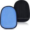 Skylety 2 Pieces Sand Mitt for Beach Sand Off Mitt Soft and Skin Friendly Cotton Towel Help Parents Clean from Children's Skin Brush Pack for Surf, Ocean and Lakeside Recreation(Blue) view 1