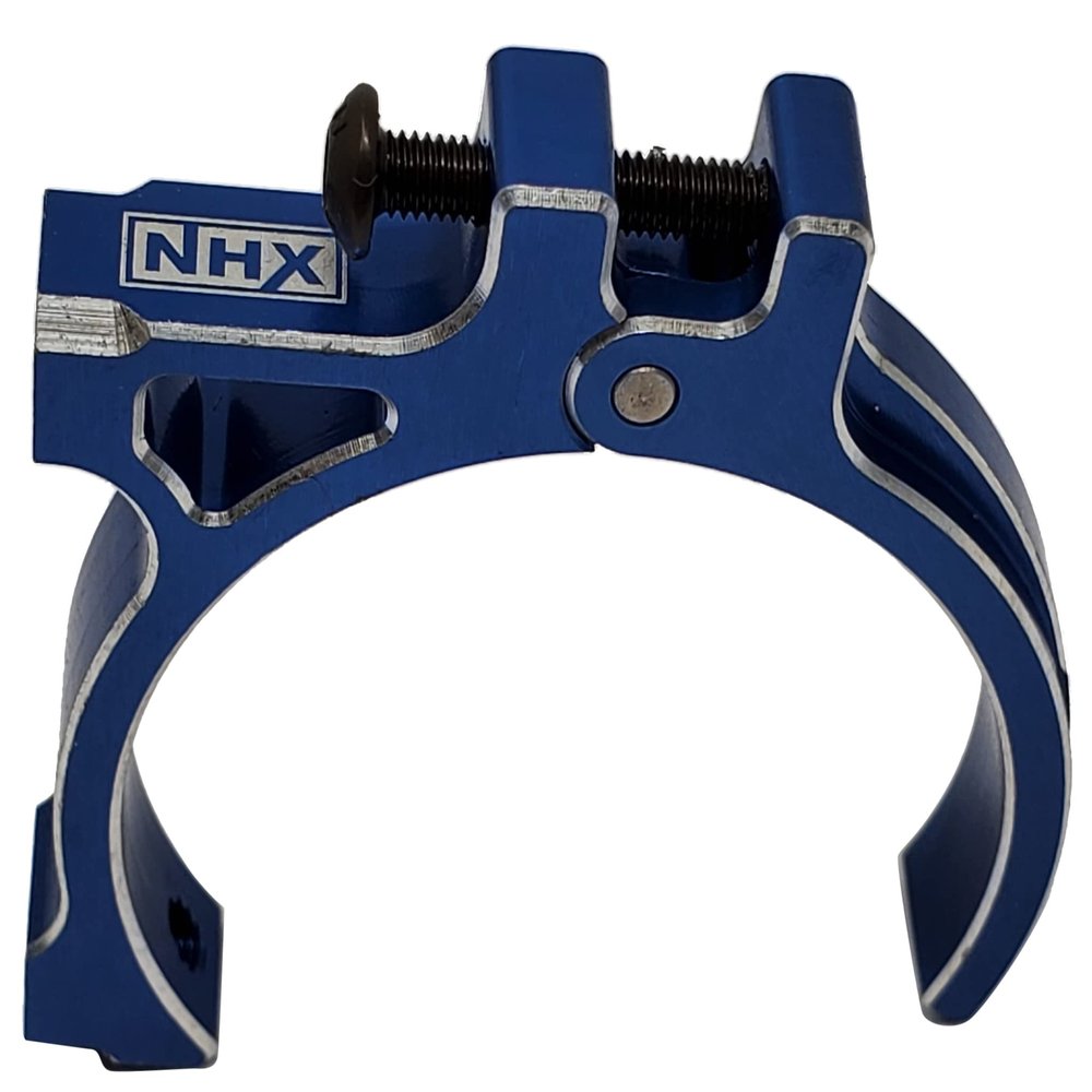 NHX RC Aluminum Cooling Fan Mount Set Blue for 42mm 1/8 Motor