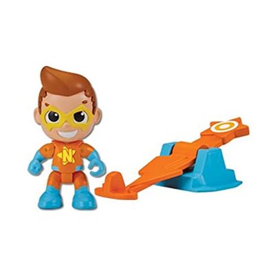 Aastha Vlad & Niki Action Figure Set Superhero Niki with Catapult Playset