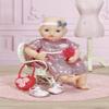 Baby Annabell Deluxe Glamour Outfit 43cm - Sparkly, Party Clothes - Easy for Small Hands, Creative Play Promotes Empathy & Social Skills, for Toddlers 3 Years & Up - Includes Dress, Shoes & More view 3