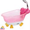 BABY born Bath Bathtub - Toy Tub for Kids with Heart-Shaped Cushion - Easy for Small Hands, Creative Play Promotes Empathy & Social Skills, for Toddlers 3 Years & Up - Includes Rubber Duck view 1