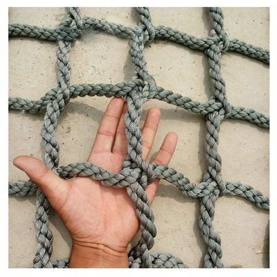 Cargo Net for Kids Climbing Netting Outdoor Playground Rock Structures Swing Sets Climb Safety Net Rope Ladder Netting Cargo Climbing Net Hammock Safety Net Dia 6mm (Size : 1X10m/3.3X32.81ft)