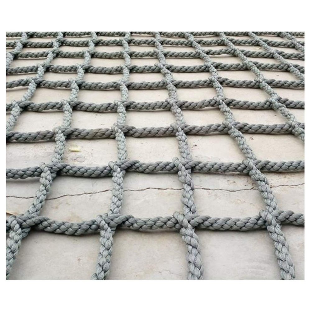 Cargo Climbing Net Outdoor Treehouse Nylon Truck Trailer Nets Playground Heavy Duty Swings Net Safety Net Cargo Net Child Playground Climbing Netting Dia 6mm (Size : 1X5m/3.3X16.4ft)
