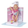 BABY born Bath Walk-in Shower for 43cm Dolls - Easy for Small Hands, Creative Play Promotes Empathy & Social Skills - for Toddlers 3 Years & Up - Includes Adjustable Showerhead & Bath Mat view 3