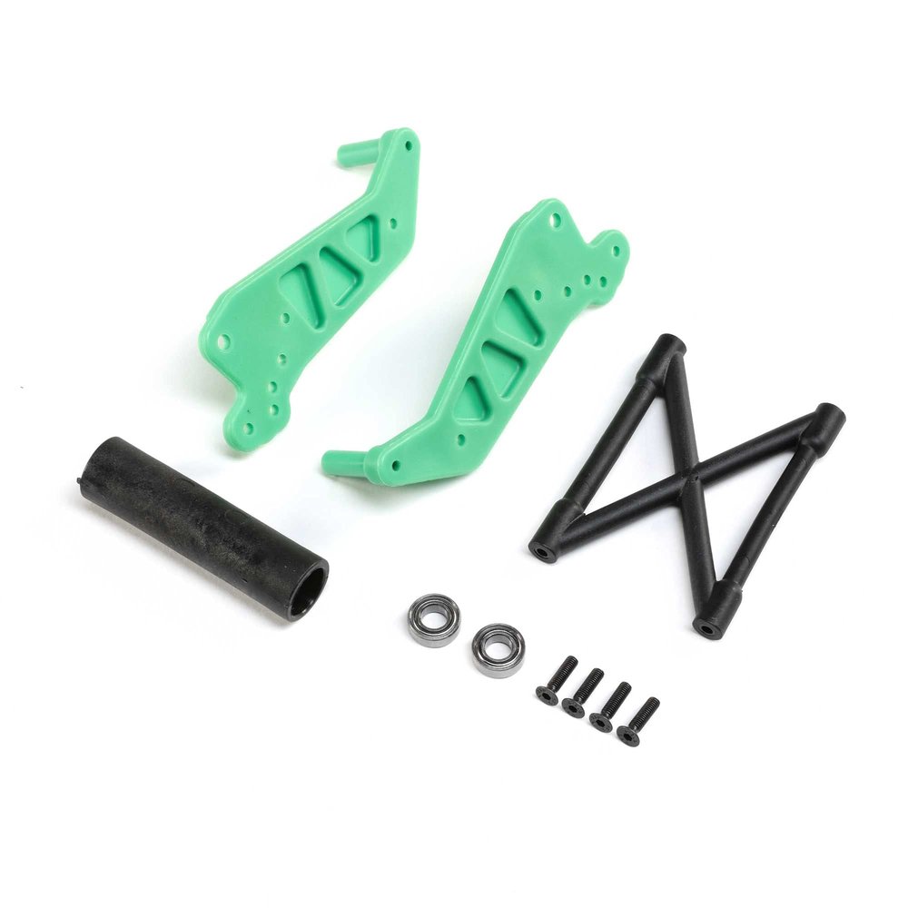 Losi Wheelie Bar Set Green LMT LOS241029 Elec Car/Truck Replacement Parts