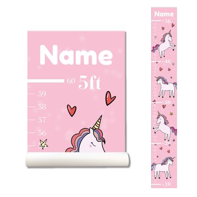 Personalized Wall Sticker Growth Chart for Kids, Height Chart for Boys and Girls, Growth Chart Sticker, Growth Chart Decal
