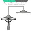 CHEETOP Precision Metal Spinning Top, Spin Smooth for A Long Time, Best Spin Time Over 8 Minutes, Perfect Balance Well Made EDC Desktop Gyro Toy for Office for Adults | Unique Gift (Silver) view 4