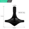 CHEETOP Precision Metal Spinning Top, Spin Smooth for A Long Time, Best Spin Time Over 8 Minutes, Perfect Balance Well Made EDC Desktop Gyro Toy for Office for Adults | Unique Gift (Black) view 2