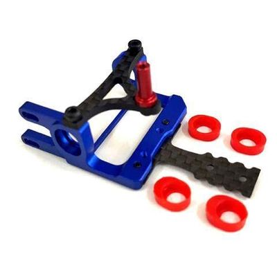 NEXX RACING Precision CNC 7075 Round Motor Mount for 90-94mm RM (Blue) NX-067