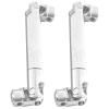 2Pcs Vgoohobby Metal Centre Transmission Shaft Drive Shaft Dogbone Compatible with Axial SCX10 SCX0016 Tamiya CC01 RC4WD D90 90028 1/10 RC Rock Crawlers Car (90mm-115mm) view 2