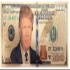 blinkee Two Pack 100 USD President Donald Trump Collectible Gold Plated Fake Bank Note view 2
