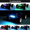 RC LED Light Bar Roof Lamp Headlight Tail Light Kit Bumper Compatible with Traxxas RC Car Truck Crawler Tamiya Losi HPI Rustler Axial Police (100mm 1 Bar) view 2